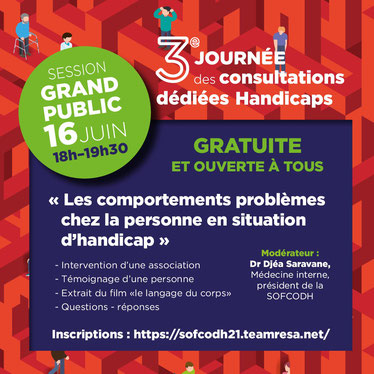 Lire la suite à propos de l’article 3ÈME JOURNÉE NATIONALE DES CONSULTATIONS DÉDIÉES HANDICAPS